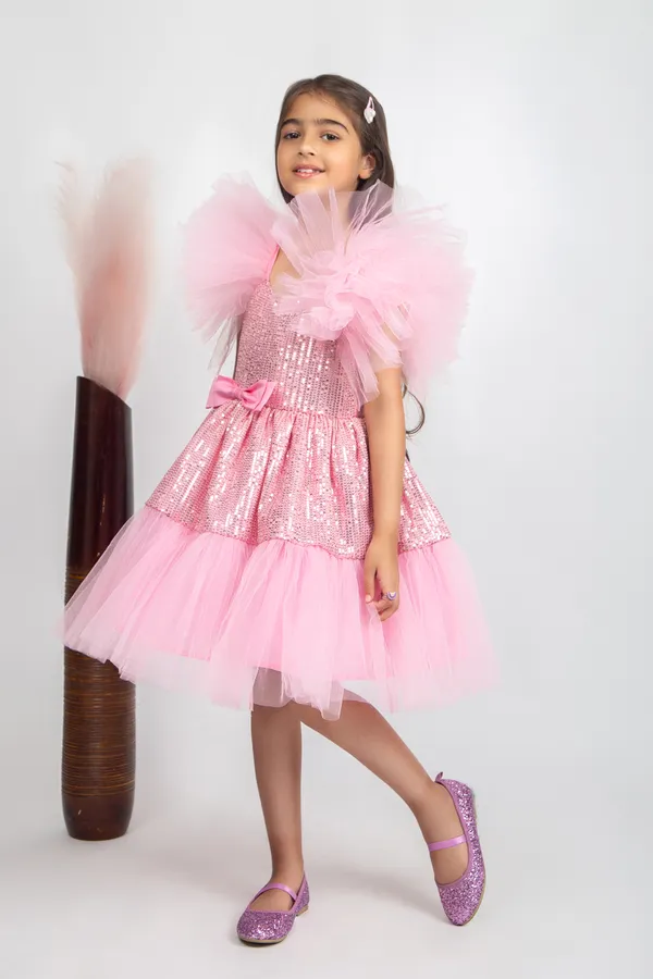 Pink_Premium_Quality_Dress_For_Kids_Girls