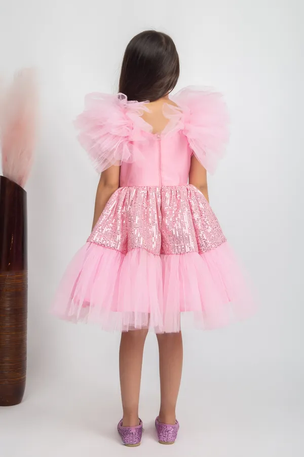 Pink_Premium_Quality_Dress_For_Kids_Girls