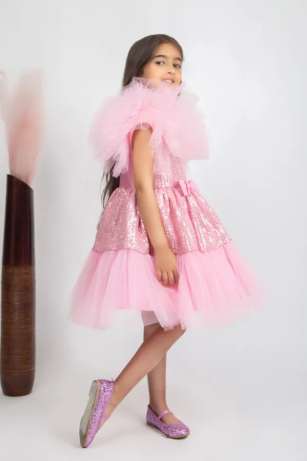 Pink_Premium_Quality_Dress_For_Kids_Girls