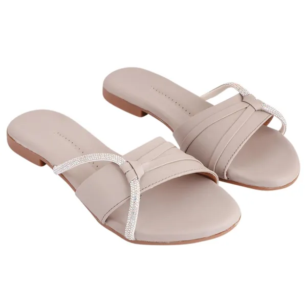 Grey_Colour_Premium_Flats_For_Woman_