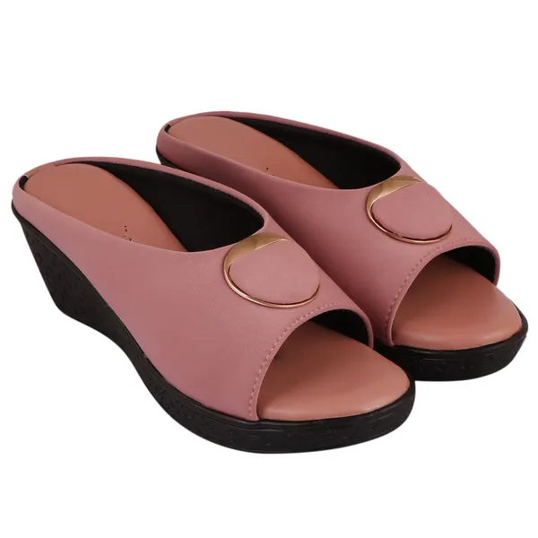 Pink_Premium_Synthetic_Medium_Heel_Sandal_For_Women