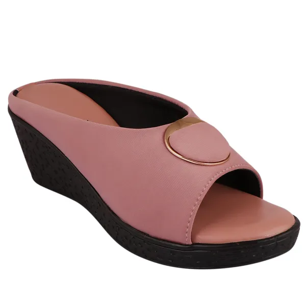 Pink_Premium_Synthetic_Medium_Heel_Sandal_For_Women