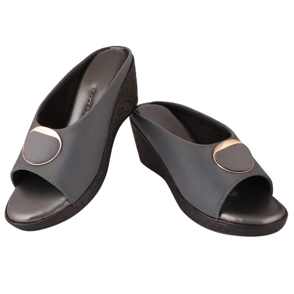 Grey_Premium_Synthetic_Medium_Heel_Sandal_For_Women