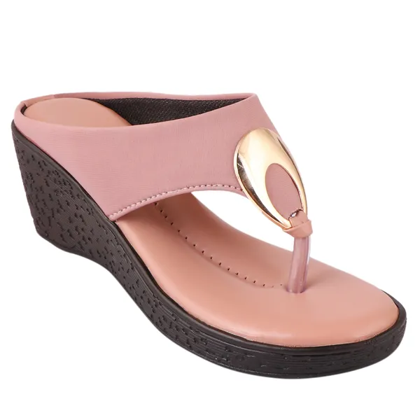 Pink_Premium_Synthetic_Medium_Heel_Sandal_For_Women