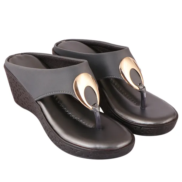 Grey_Premium_Synthetic_Medium_Heel_Sandal_For_Women