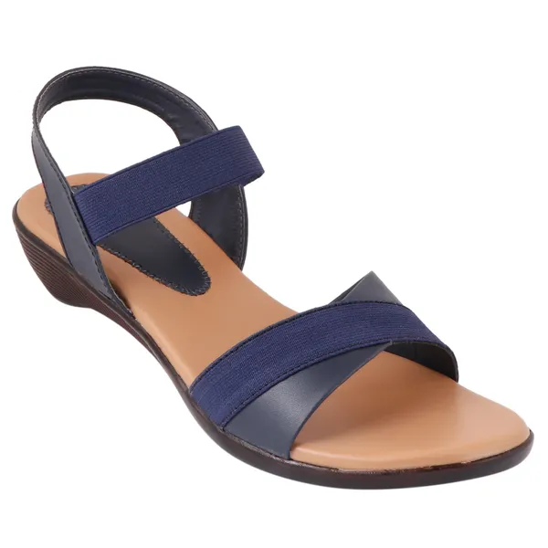 Blue_Premium_Synthetic_Low_Heel_Sandal_For_Women