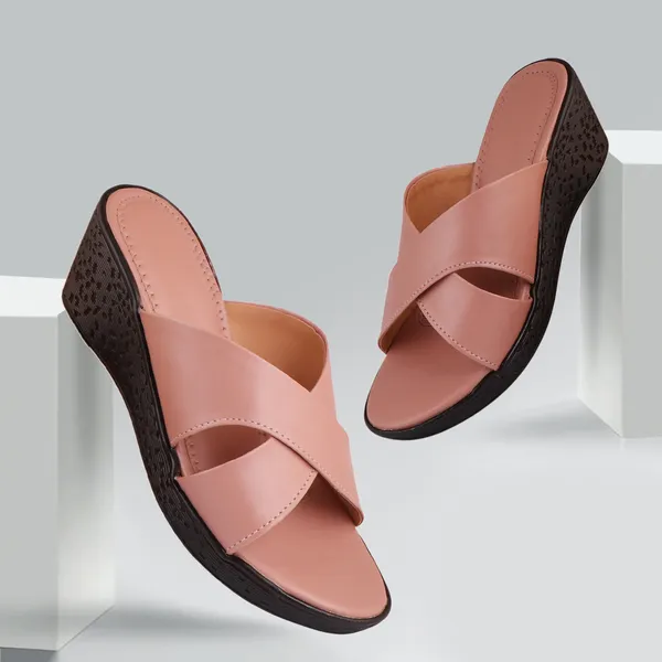 Pink_Premium_Synthetic_Medium_Heel_Sandal_For_Women