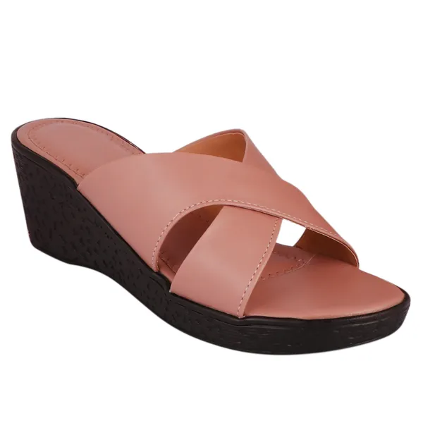 Pink_Premium_Synthetic_Medium_Heel_Sandal_For_Women