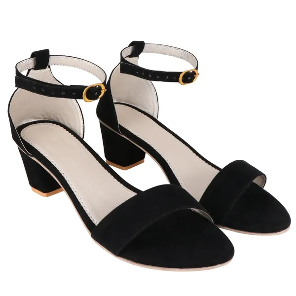 Black_Premium_Synthetic_Medium_Heel_Sandal_For_Women
