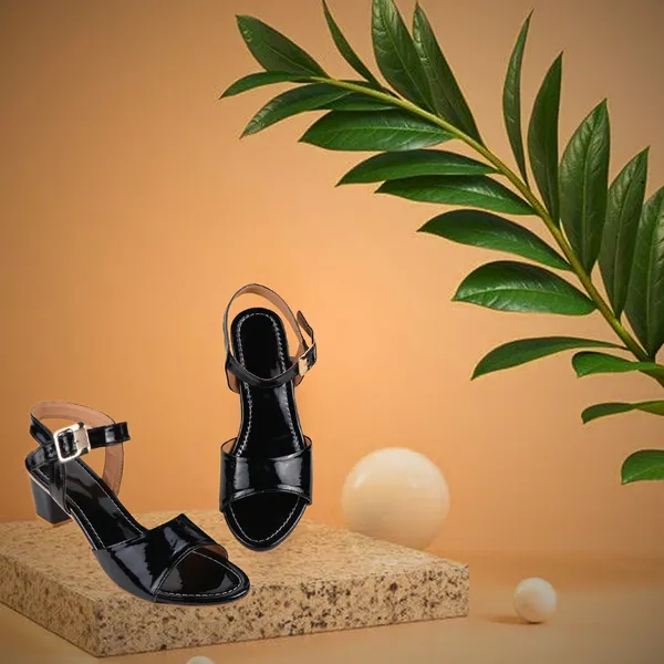 Black_Premium_Synthetic_Medium_Heel_Sandal_For_Women