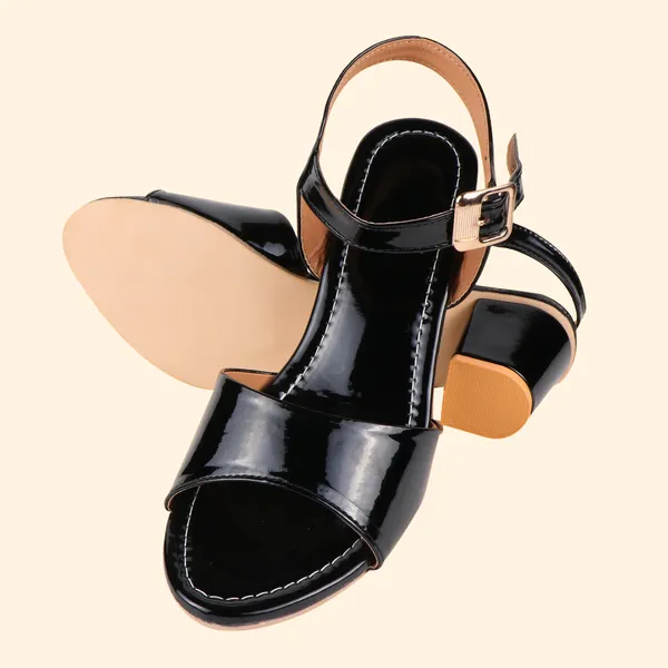 Black_Premium_Synthetic_Medium_Heel_Sandal_For_Women