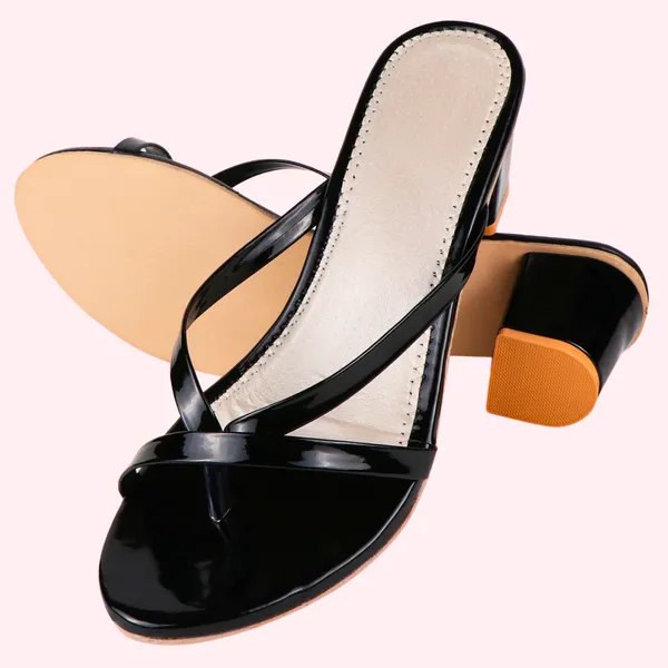 Black_Premium_Synthetic_Medium_Heel_Sandal_For_Women