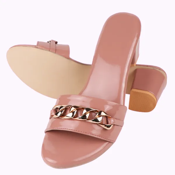 Pink_Premium_Synthetic_Medium_Heel_Sandal_For_Women