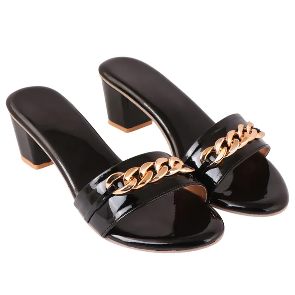 Black_Premium_Synthetic_Medium_Heel_Sandal_For_Women