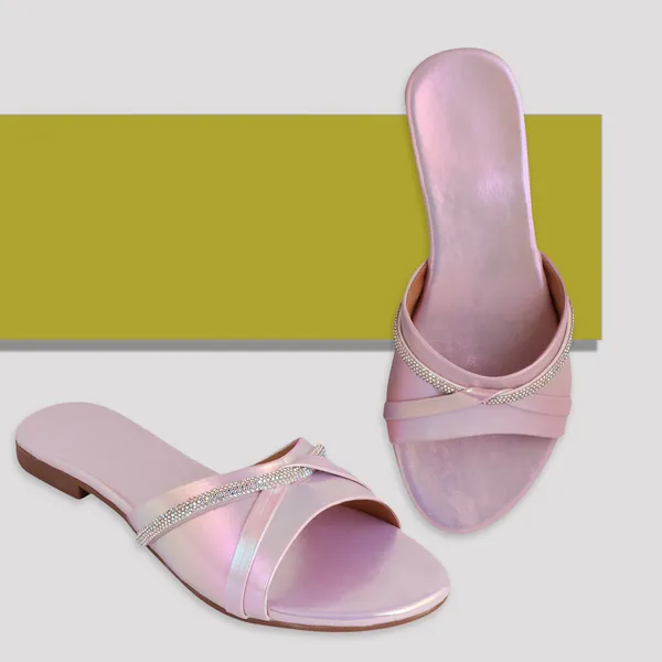 Pink_Colour_Women's_And_Girls_Fashion_Flat