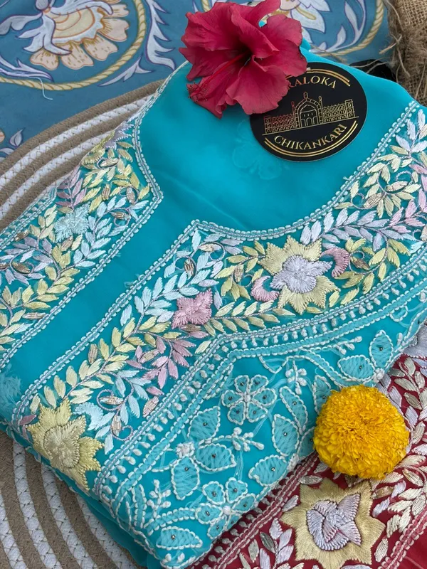 Blue_Niraloka_Chikankari_Kurta_Set_with_parsi_neckline