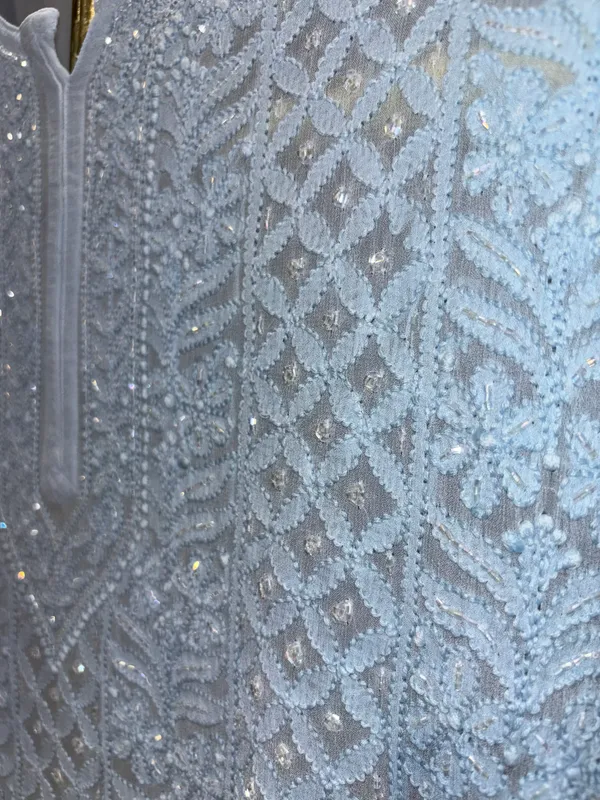 Pure_chiffon_cut_Dana_pearl_work__blue_kurti