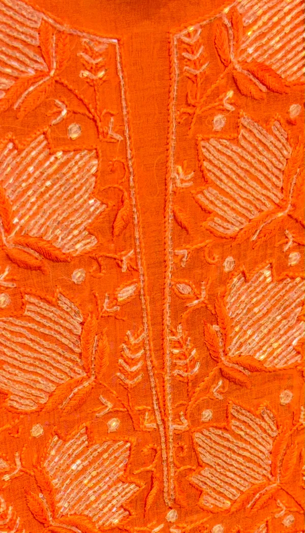 Pure_saffron__Mul_Chikankari_suit