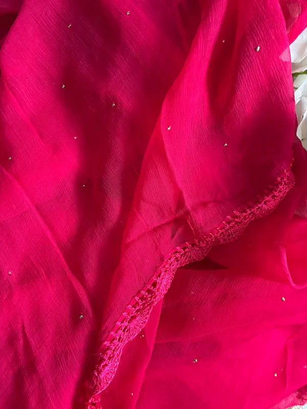 Unstitched_pink_kurta_set_with_dupatta