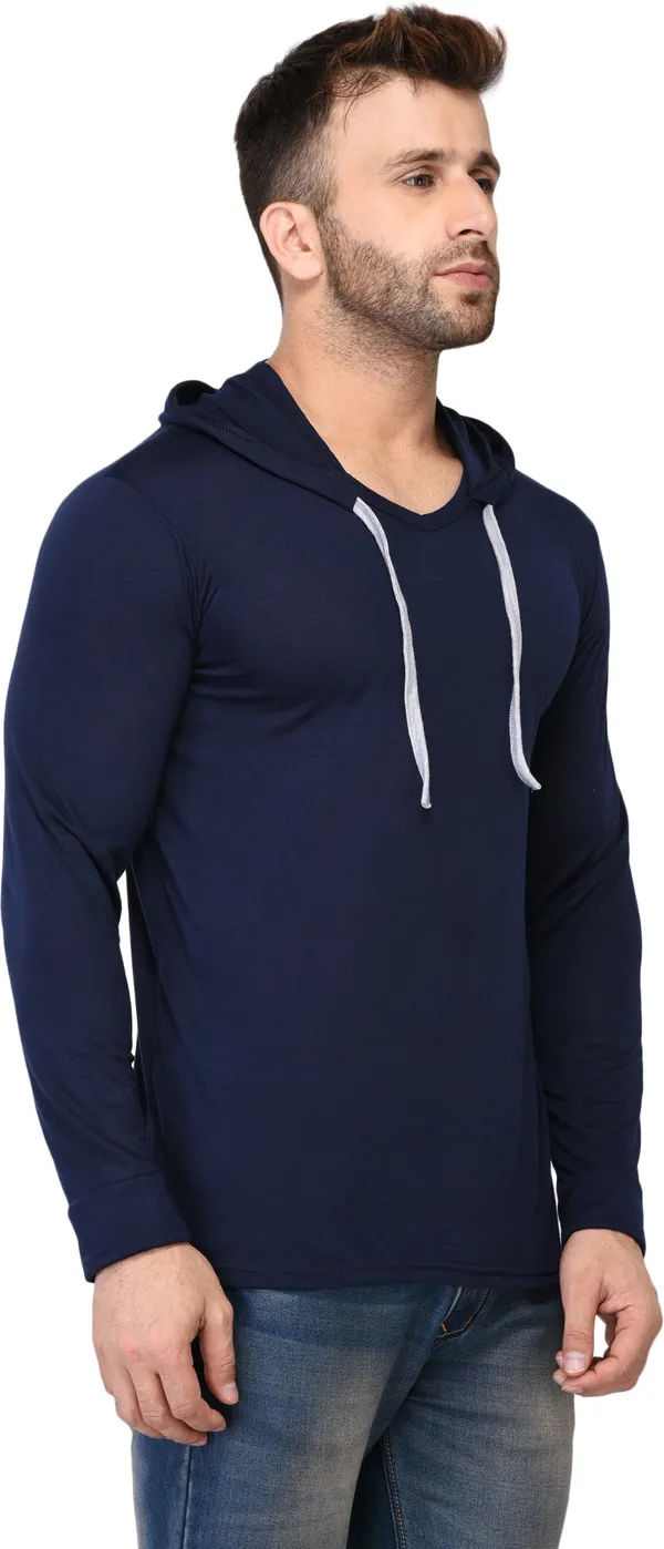 Dark_Blue_Cotton_Solid_Hooded_Neck_Regukar_Fit_T-Shirt_for_men