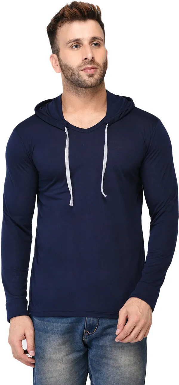 Dark_Blue_Cotton_Solid_Hooded_Neck_Regukar_Fit_T-Shirt_for_men