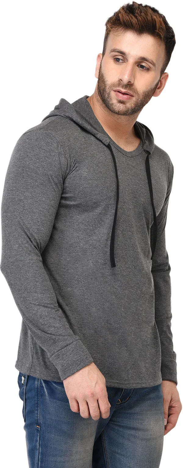 Grey_Cotton_Solid_Hooded_Neck_Regukar_Fit_T-Shirt_for_men