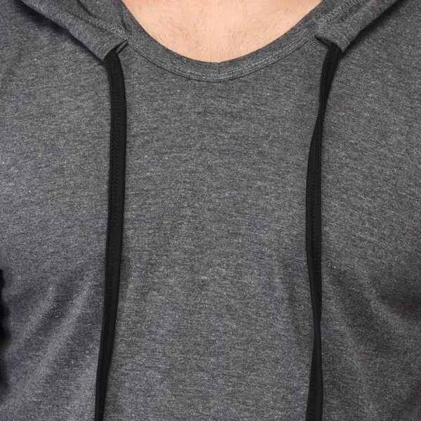 Grey_Cotton_Solid_Hooded_Neck_Regukar_Fit_T-Shirt_for_men