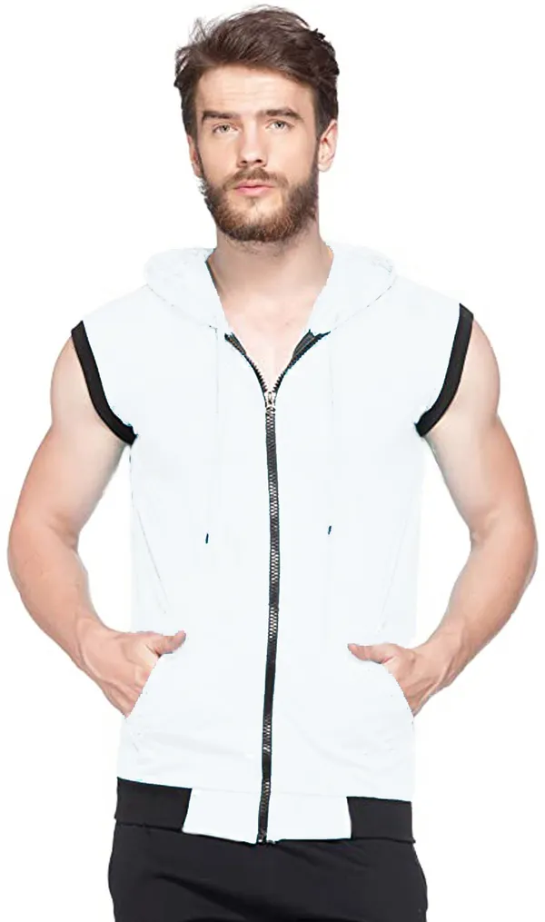 White_Cotton_Solid_Hooded_Neck_Regukar_Fit_T-Shirt_for_men