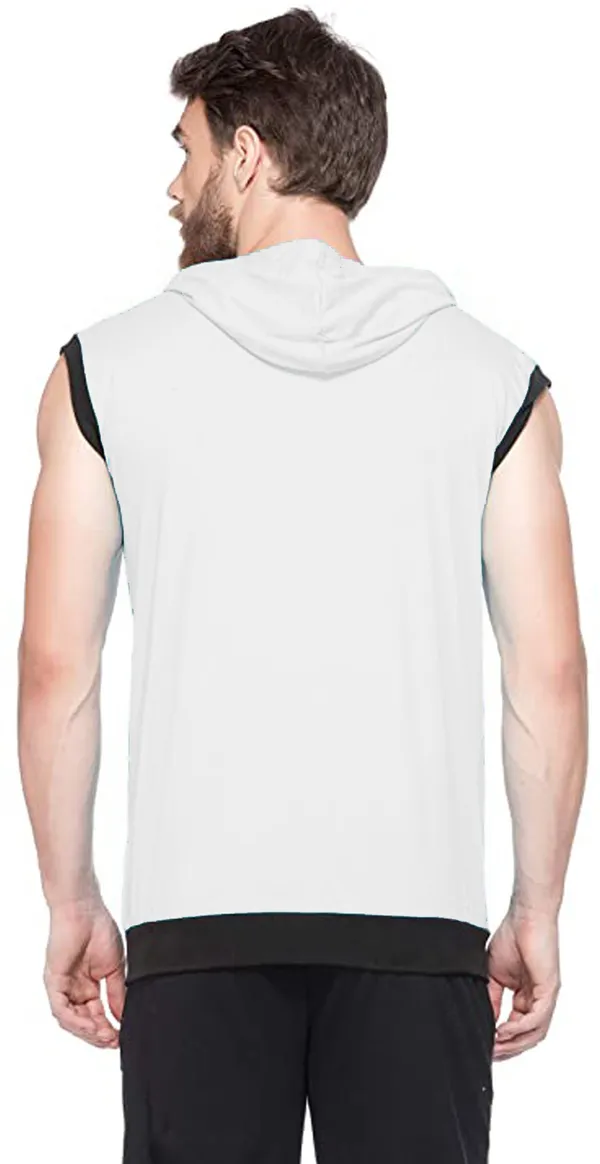 Grey_Cotton_Solid_Hooded_Neck_Regukar_Fit_T-Shirt_For_Men