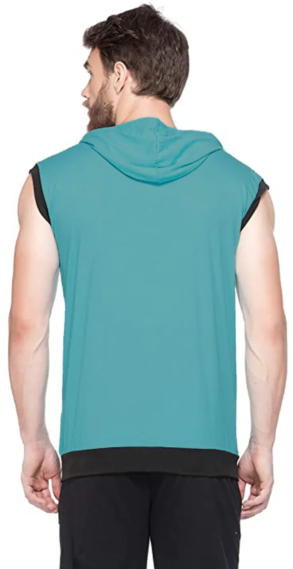 Dark_Blue_Cotton_Solid_Hooded_Neck_Regukar_Fit_T-Shirt_For_Men