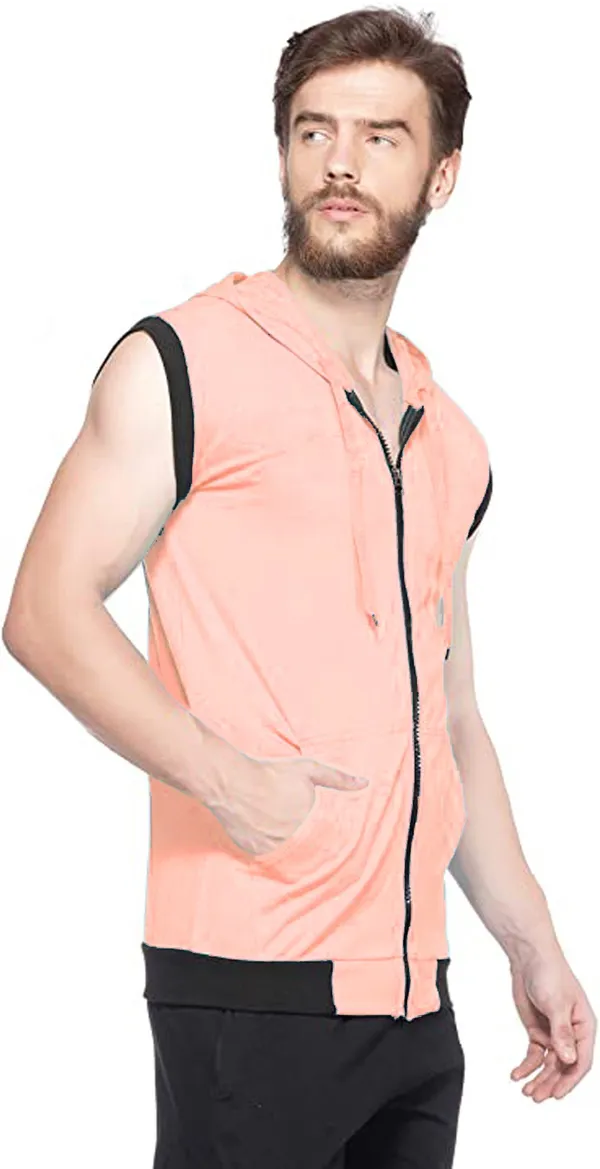 Pink_Cotton_Solid_Hooded_Neck_Pink_Regukar_Fit_T-Shirt_for_men