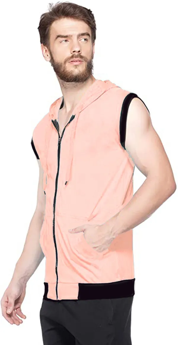 Pink_Cotton_Solid_Hooded_Neck_Pink_Regukar_Fit_T-Shirt_for_men