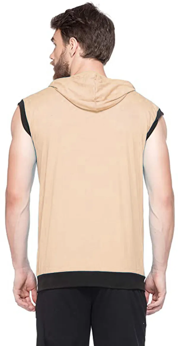 Beige_Cotton_Solid_Hooded_Neck_Regukar_Fit_T-Shirt_for_men