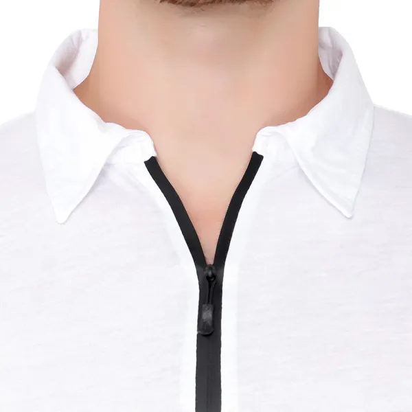 White_Cotton_Solid_Polo_Neck_Regukar_Fit_T-Shirt_for_men