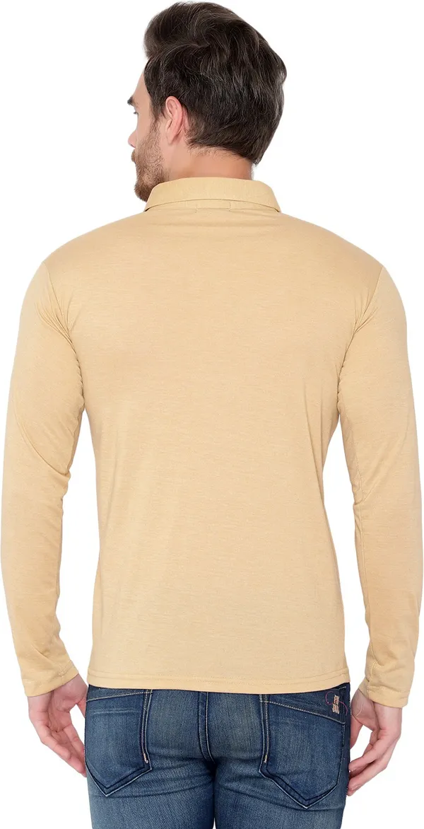Beige_Cotton_Solid_Polo_Neck_Regukar_Fit_T-Shirt_for_men