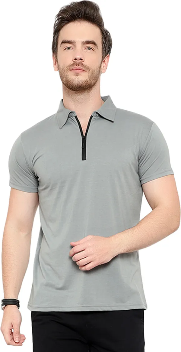 Green_Cotton_Solid_Polo_Neck_Regukar_Fit_T-Shirt_for_men