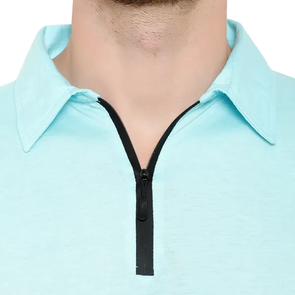 Blue_Cotton_Solid_Polo_Neck_Regukar_Fit_T-Shirt_for_men