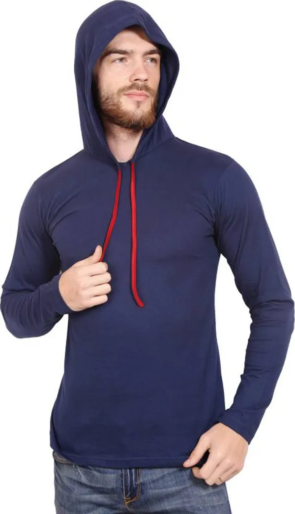 Purple_Cotton_Solid_Men_Hooded_Neck_Purple_Regukar_Fit_T-Shirt_For_Men