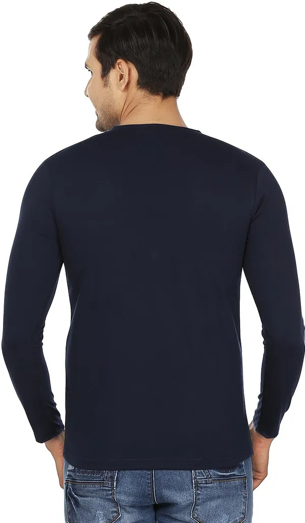 Blue_Cotton_Solid_Henley_Neck_Regukar_Fit_T-Shirt_for_men