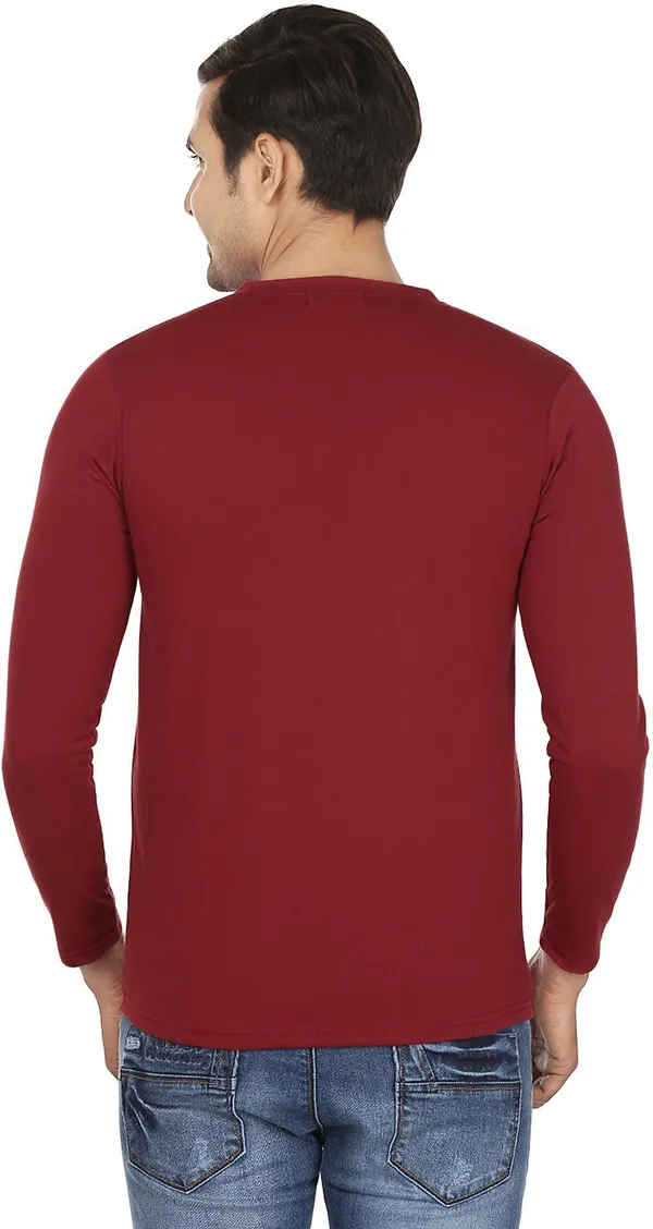 Maroon_Cotton_Solid_Henley_Neck_Regukar_Fit_T-Shirt_for_men