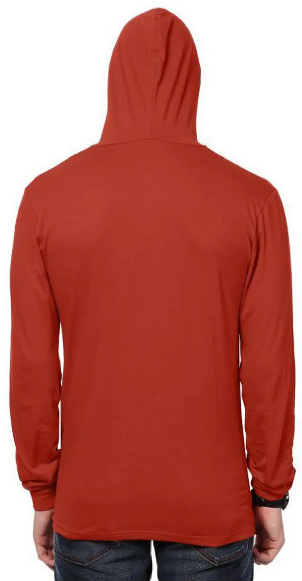 Red_Cotton_Solid_Hooded_Neck_Regukar_Fit_T-Shirt_for_men
