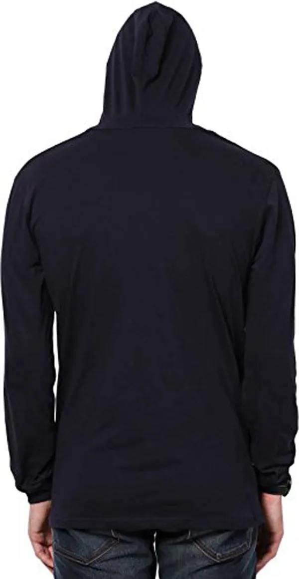Dark_Blue_Cotton_Solid_Hooded_Neck_Regukar_Fit_T-Shirt_For_Men