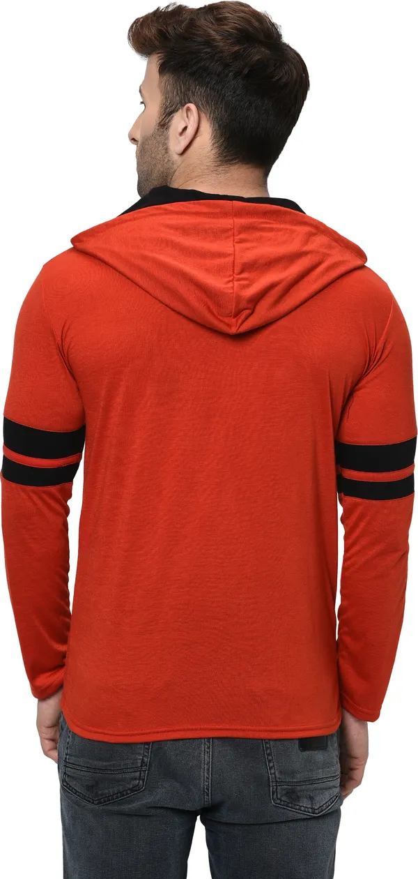 Red_Printed_Hooded_Neck_Regukar_Fit_T-Shirt_For_Men