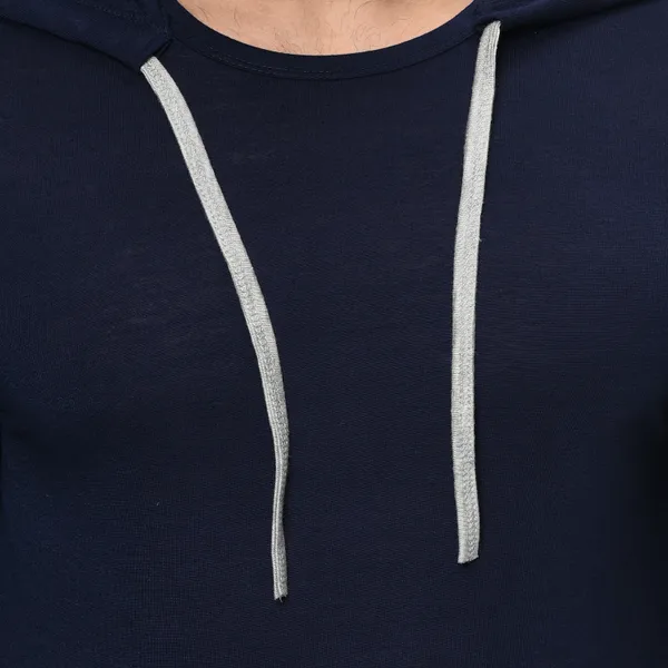 Black_Cotton_Solid_Hooded_Neck_Regukar_Fit_T-Shirt_For_Men