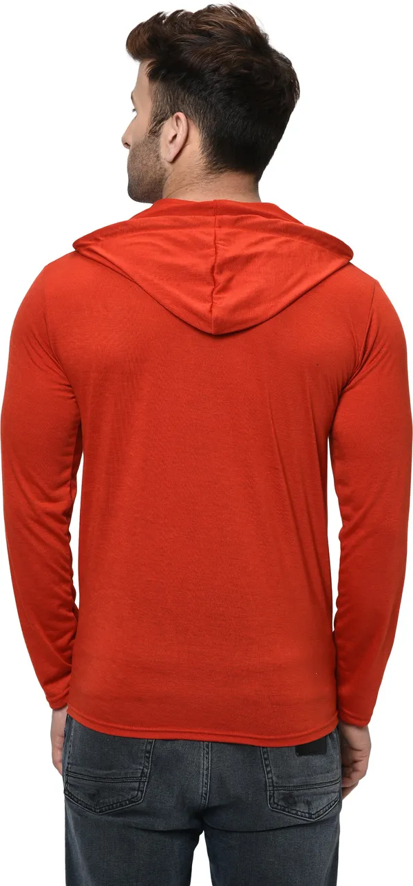 Red_Cotton_Solid_Hooded_Neck_Regukar_Fit_T-Shirt_for_men