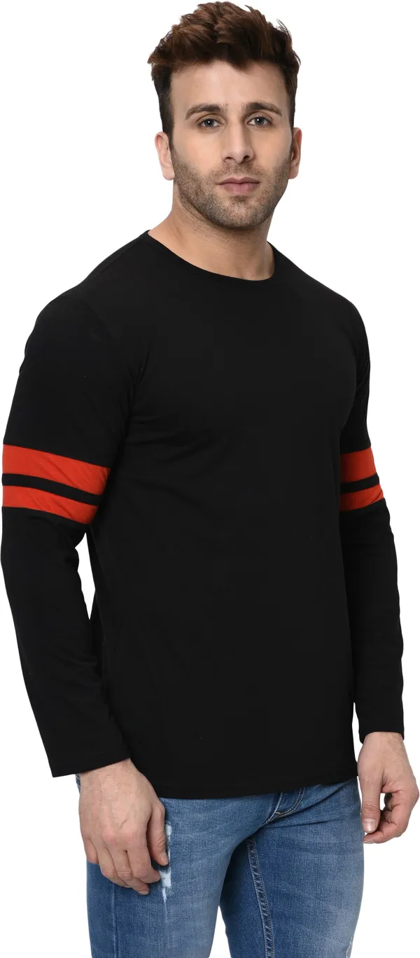 Black_Striped_Round_Neck_T-Shirt_for_Men_|_Regular_Fit