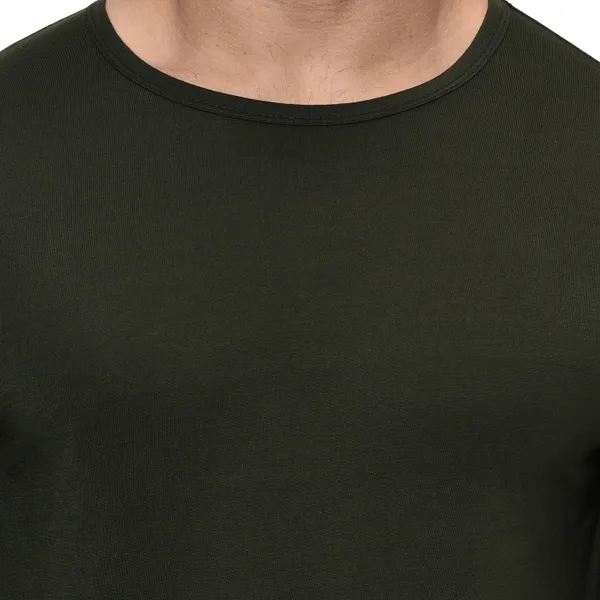 Green_Striped_Round_Neck_Regukar_Fit_T-Shirt_For_Men