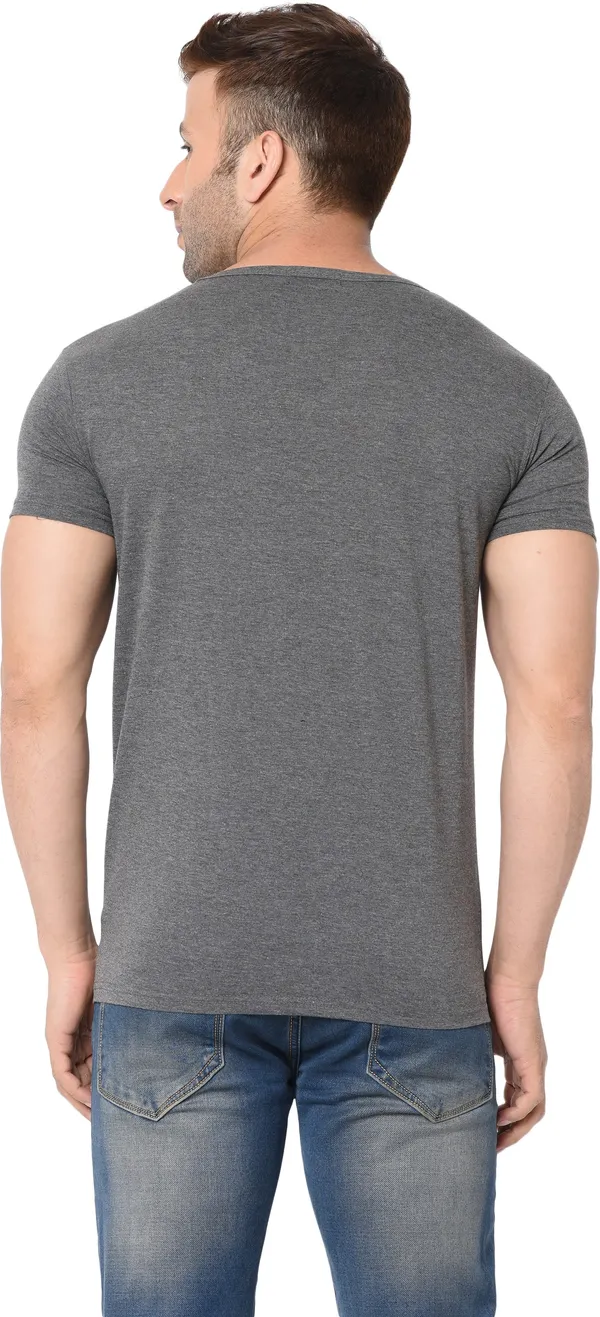 Grey_Cotton_Solid_V_Neck_Regukar_Fit_T-Shirt_For_Men