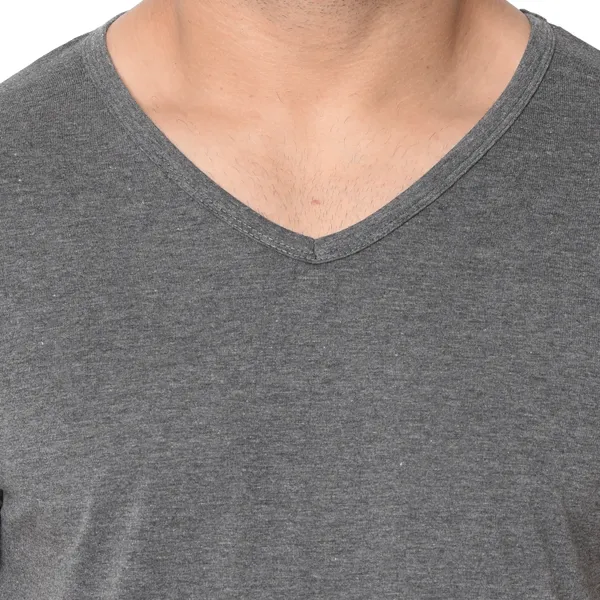 Grey_Cotton_Solid_V_Neck_Regukar_Fit_T-Shirt_For_Men