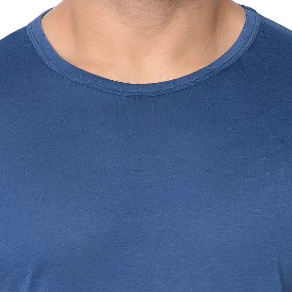 Dark_Blue_Cotton_Solid_Round_Neck_Regukar_Fit_T-Shirt_For_Men